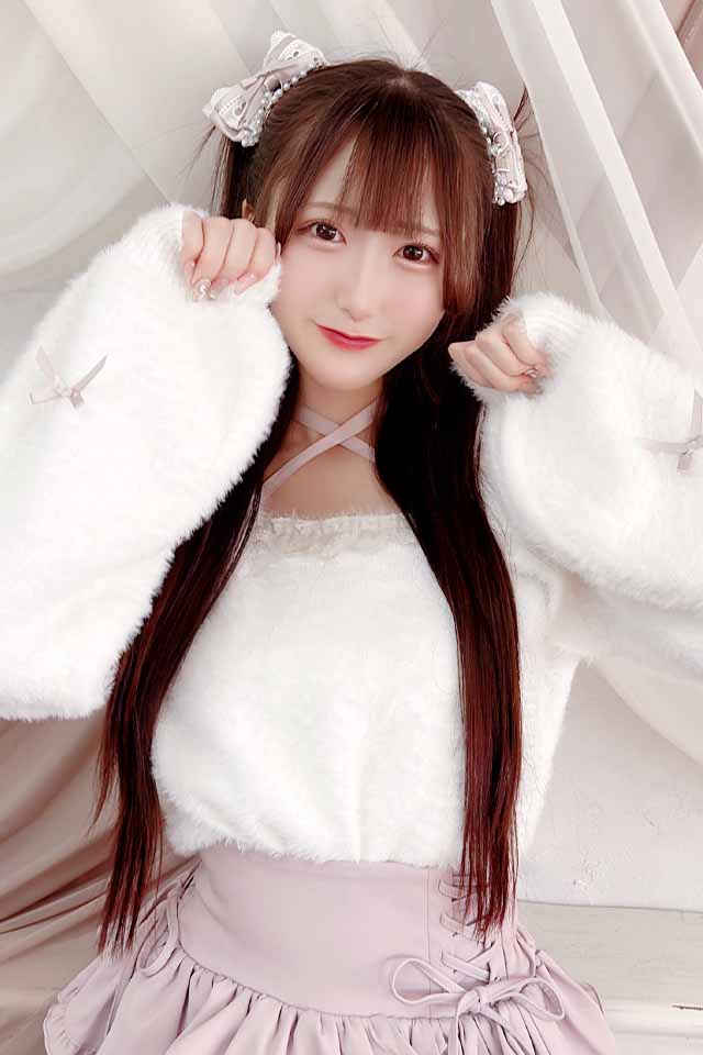 MA*RS】チビリボンケープ風ニット - WHT/ピンク size-F | 地雷系・量産