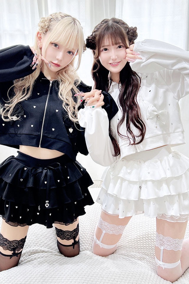 Princess Melody】ハートスタッズショートフリルスカパン