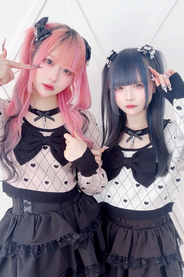 ��Princess Melody�ۥѡ�����硼�����ϡ������˥åȥȥåץ� - PNK/�֥�å� size-F