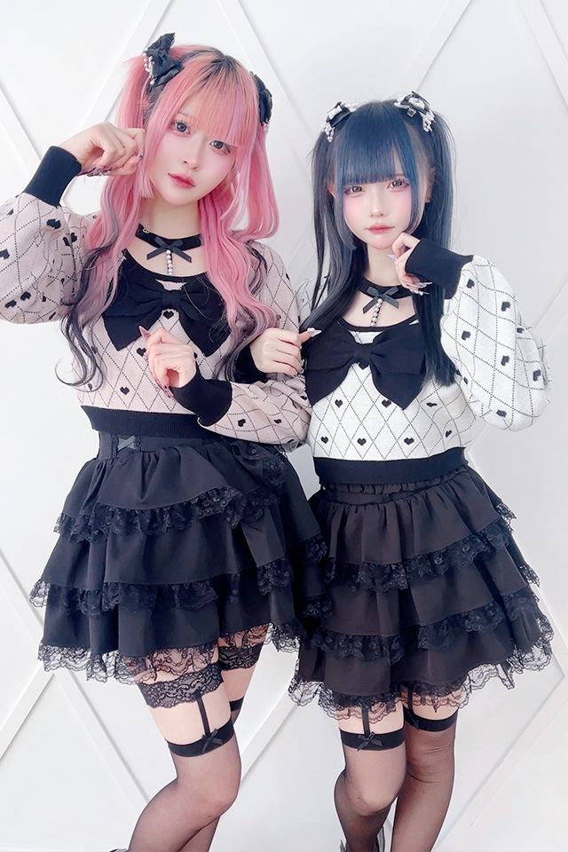 ��Princess Melody�ۥѡ�����硼�����ϡ������˥åȥȥåץ� - PNK/�֥�å� size-F