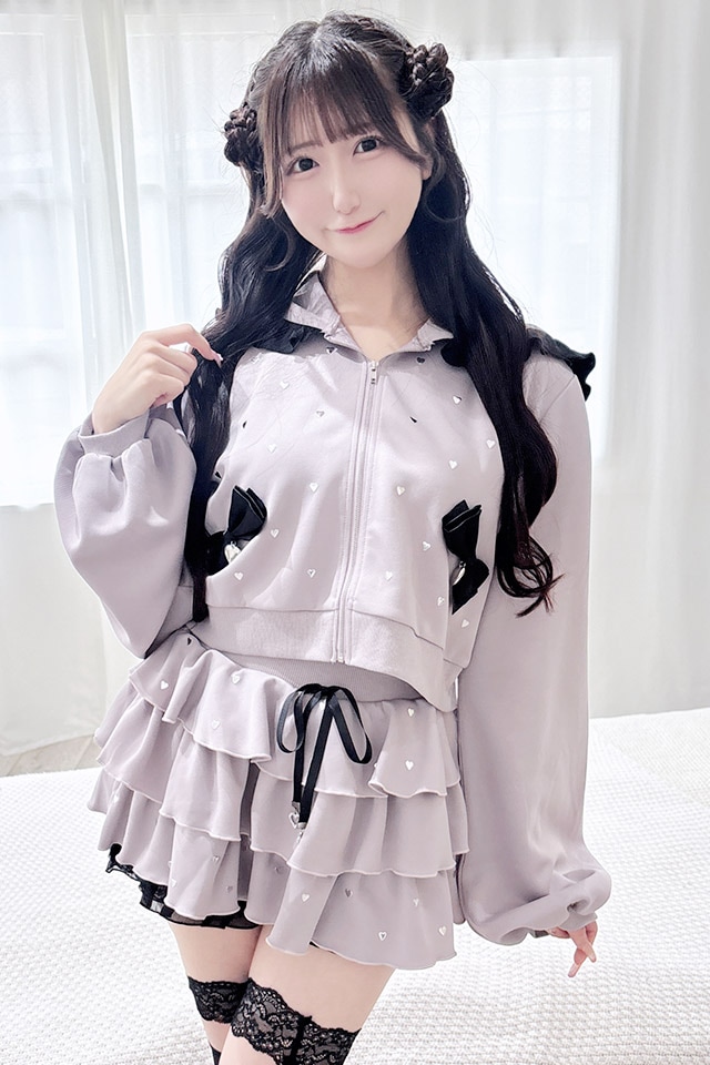 ま*る様 新品タグ付 mikiosakabe チュールフリルハートスカート パニ Princess Melody】ハートスタッズショートフリルスカパン