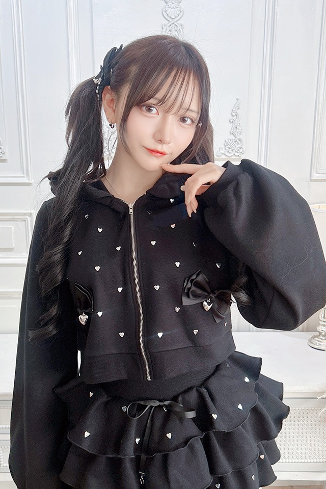 ��Princess Melody�ۡ�΢���ӡۥϡ��ȥ����å����硼�ȥѡ����� - BLK/BLK size-F