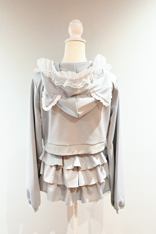 Princess Melody】ねこみみパーカーセットアップ - グレー size-F