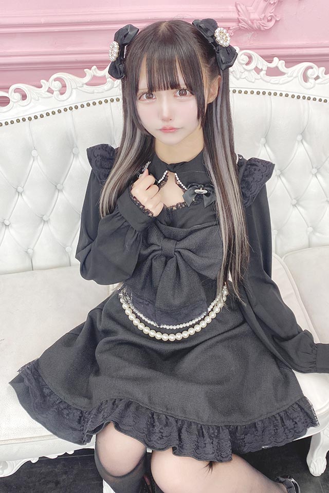 ☆34%OFF☆【Princess Melody】ツイードパールチェーン付きワンピース 