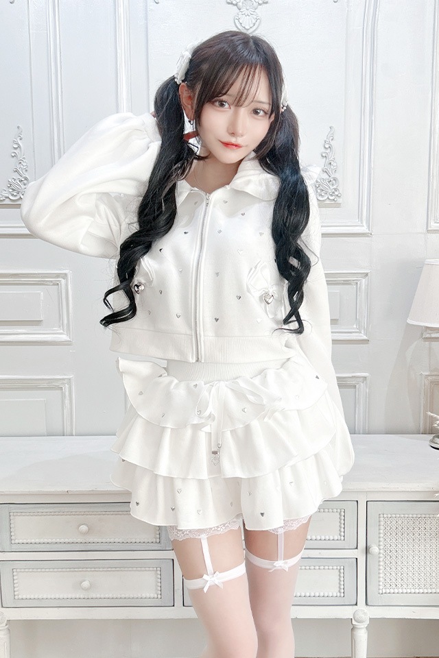 ��Princess Melody�ۡ�΢���ӡۥϡ��ȥ����å����硼�ȥѡ����� - WHT/WHT size-F