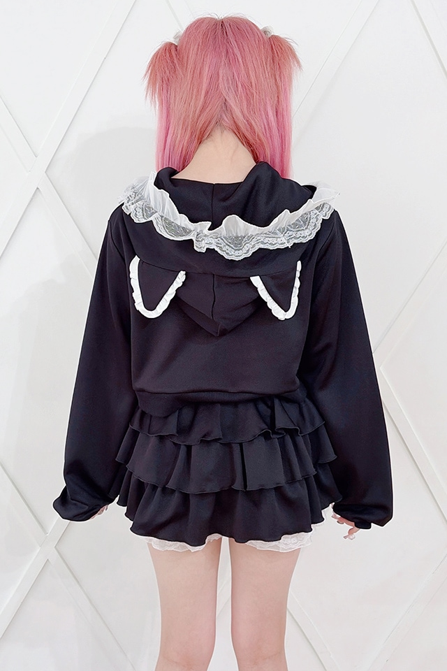 ��Princess Melody�ۤͤ��ߤߥѡ��������åȥ��å� - BLK/�ۥ磻�� size-F