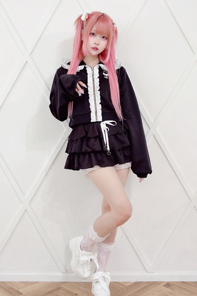 ��Princess Melody�ۤͤ��ߤߥѡ��������åȥ��å� - BLK/�ۥ磻�� size-F