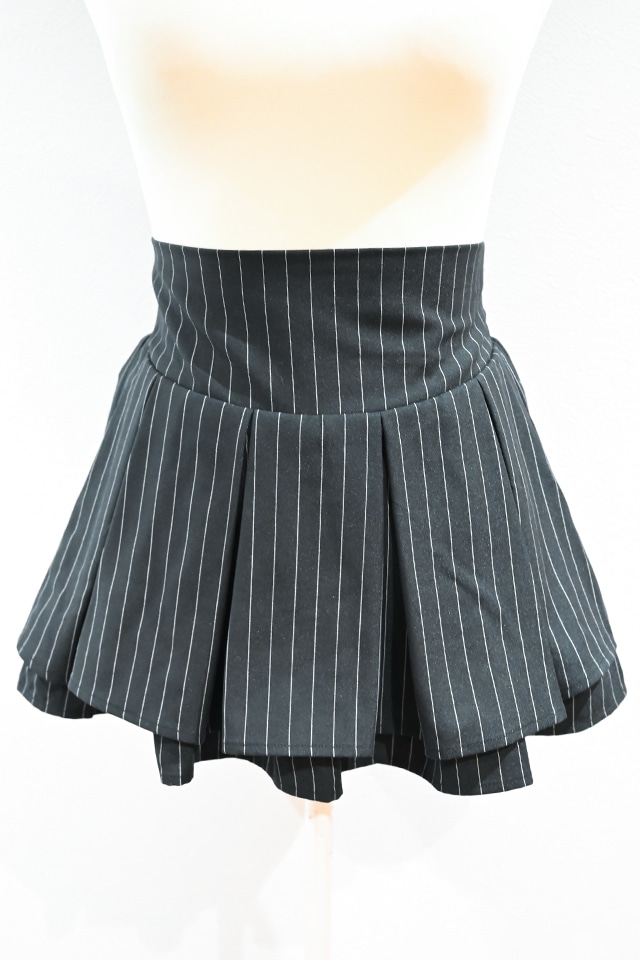 MA*RS】肩開きレースフリルセットアップ - BLK/ホワイト size-F | 地雷