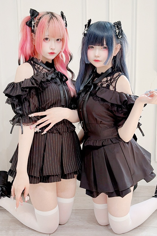 ��MA*RS�ۡ�2��SET�۸������졼���ե�륻�åȥ��å� - BLK/�ۥ磻�� size-F