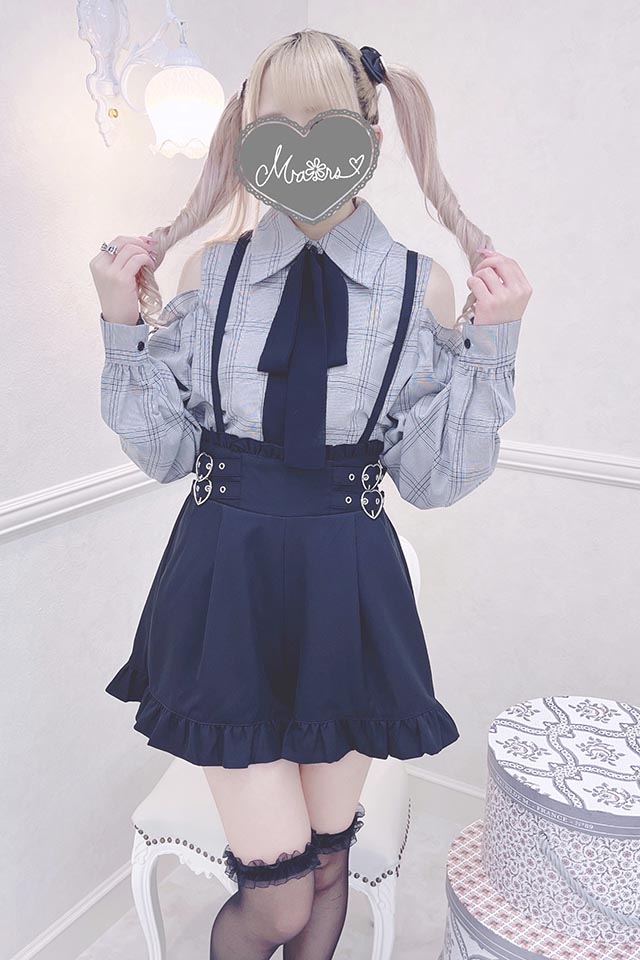 MA＊RS ガーター ショーパン ブラック