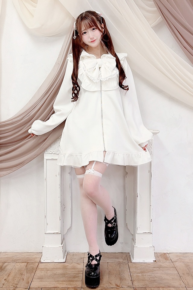 ��Princess Melody�ۥ��塼���ܤ󥿥��դ��ѡ��������ԡ��� - �ۥ磻�� size-F