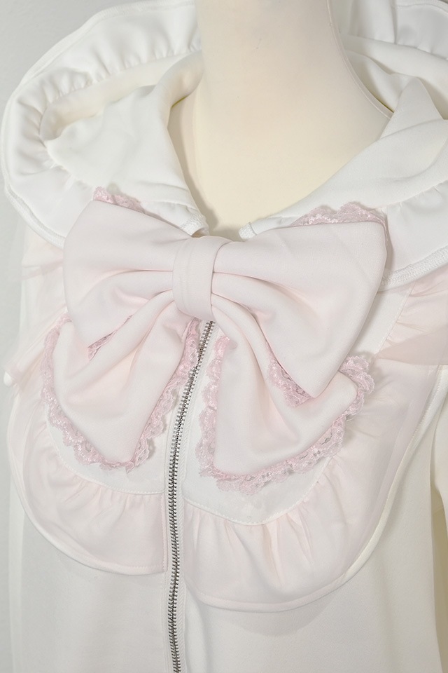 ��Princess Melody�ۥ��塼���ܤ󥿥��դ��ѡ��������ԡ��� - WHT/�ԥ� size-F