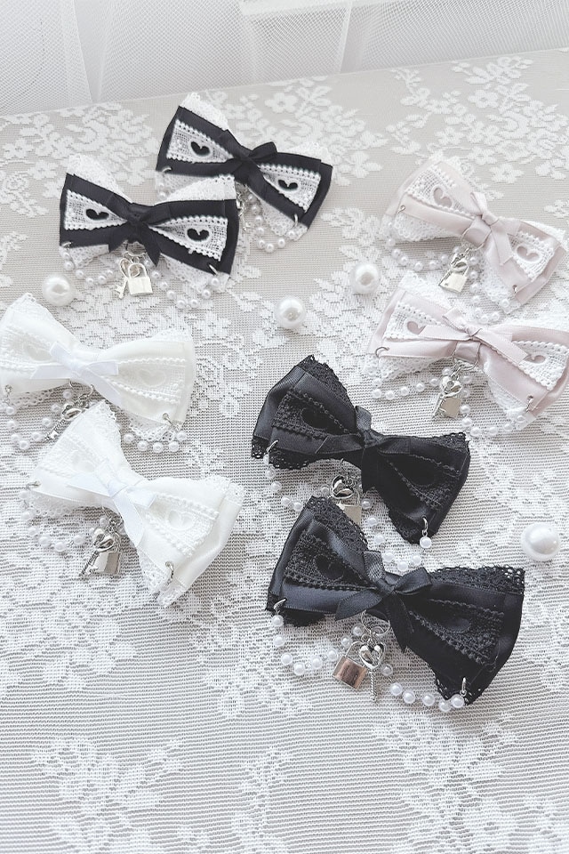 Princess Melodyۥѥɥåߥϡȥ졼ܤ󥯥å2SET - BLK/ۥ磻 size-F