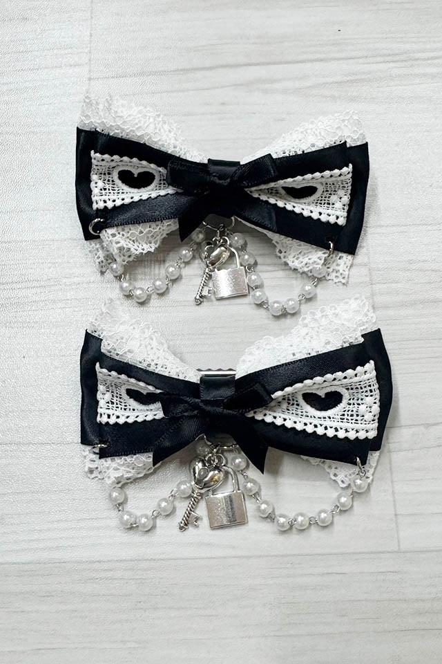 Princess Melodyۥѥɥåߥϡȥ졼ܤ󥯥å2SET - BLK/ۥ磻 size-F