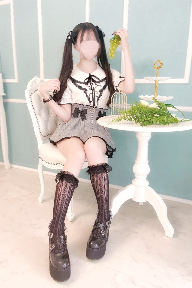 MA*RS】【もえにゃちゃんコラボ】二段フリルリボンスカパン - グレー  