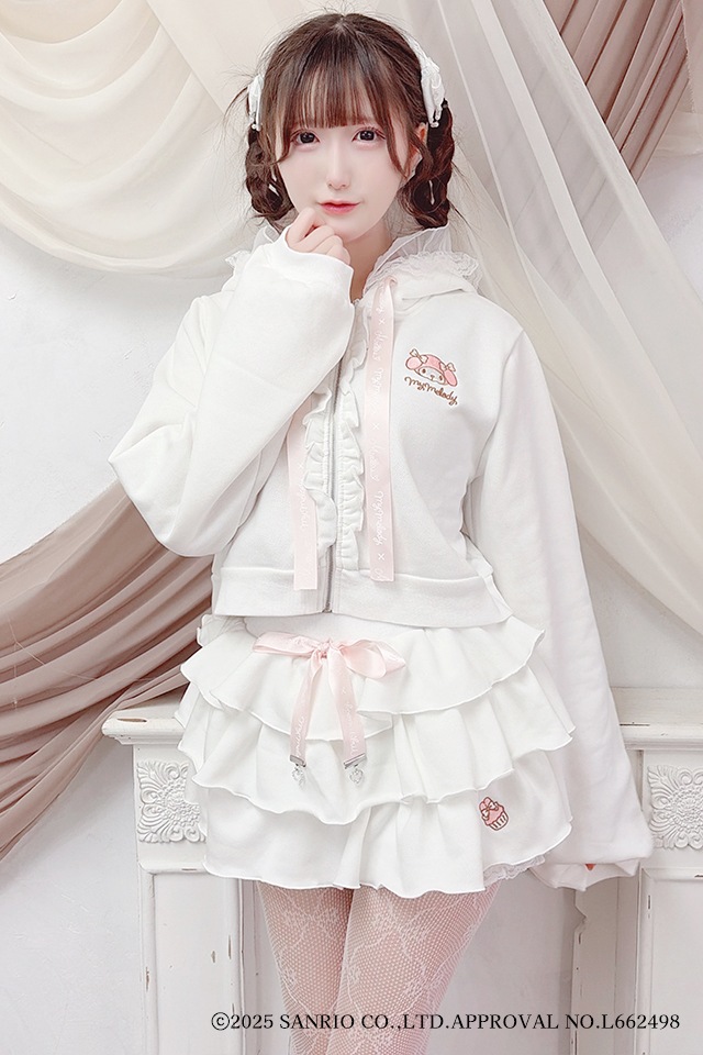 Princess Melody】【MA*RS× My Melody コラボ】パーカーセットアップ