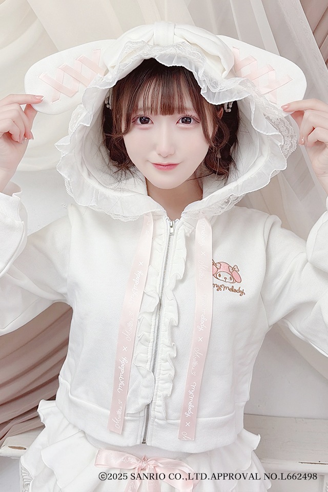 Princess Melody】【MA*RS× My Melody コラボ】パーカーセットアップ