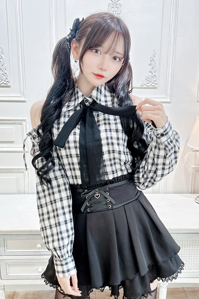 ��MA*RS�ۥ����å��������֥饦�� - WHT/�֥�å� size-F