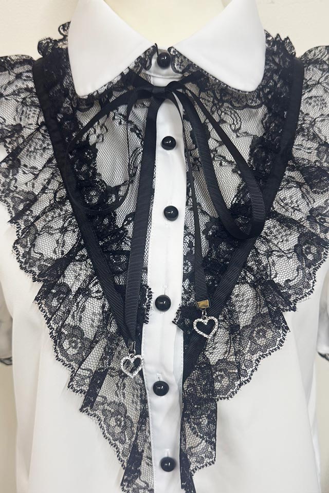 モールレースブラウス WEB限定 SPECIAL PRICE！］モールカットレースブラウス（4-0818