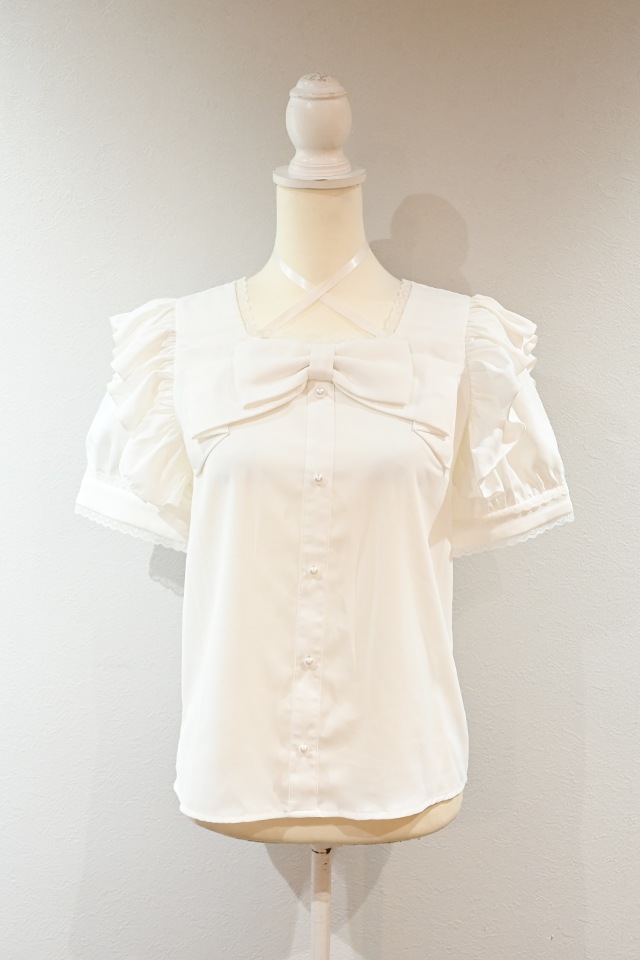 ��MA*RS��BIG��ܥ󸪥ե��֥饦�� - WHT/WHT size-F