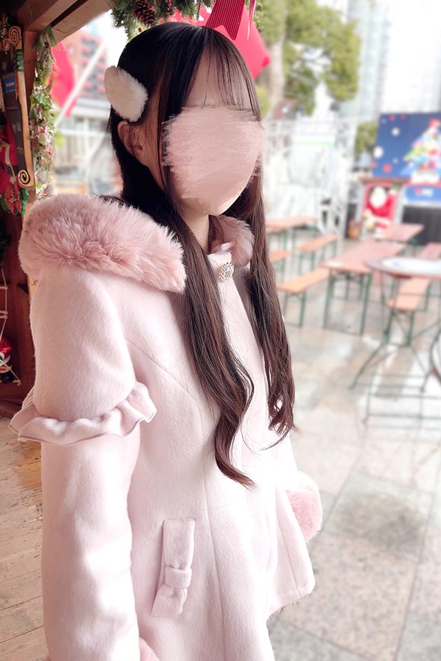 イモちゃん コラボ MARS コート 量産型 地雷 evelyn風 ホワイト