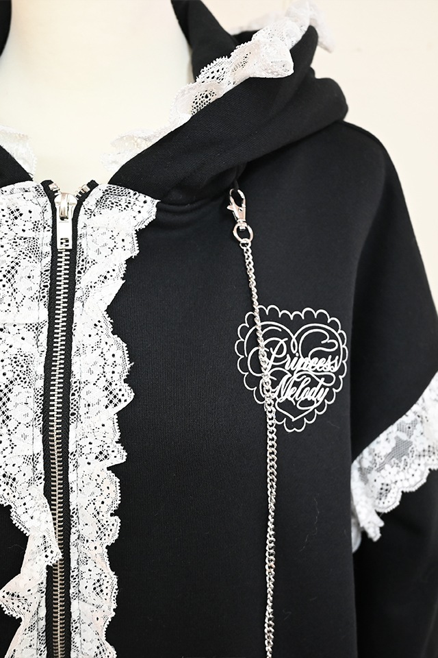 ��Princess Melody�ۤ����ߤߥե���΢���ӥѡ����� - BLK/�ۥ磻�� size-F