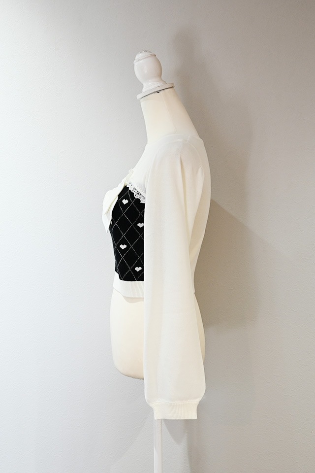 ��Princess Melody�۶������ϡ������˥åȥץ륪���С� - BLK/�ۥ磻�� size-F