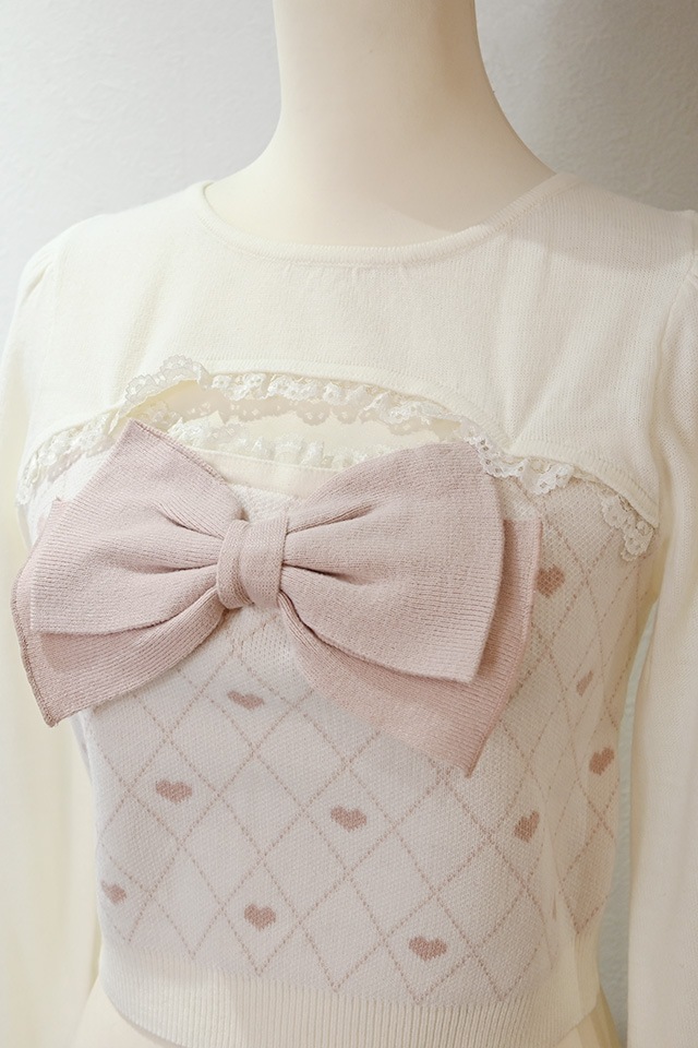 ��Princess Melody�۶������ϡ������˥åȥץ륪���С� - WHT/�ԥ� size-F