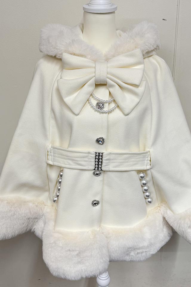 MARS　ケープコート　ホワイト MARSケープコート ホワイト