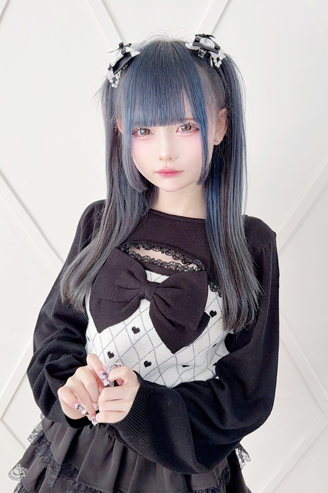 ��Princess Melody�۶������ϡ������˥åȥץ륪���С� - WHT/�֥�å� size-F