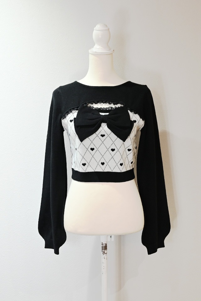 ��Princess Melody�۶������ϡ������˥åȥץ륪���С� - WHT/�֥�å� size-F