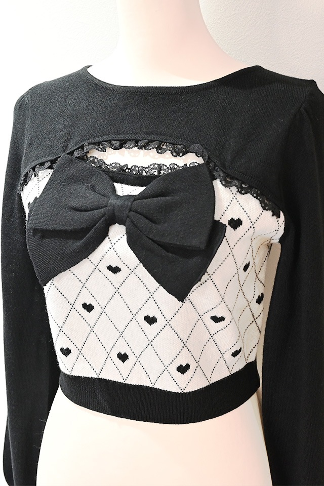 ��Princess Melody�۶������ϡ������˥åȥץ륪���С� - WHT/�֥�å� size-F