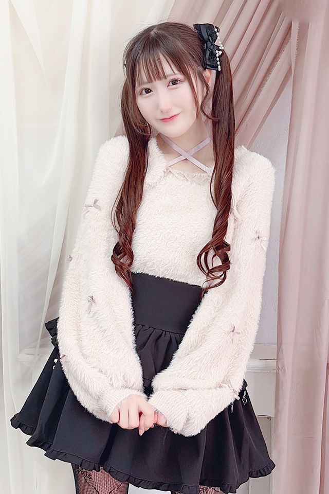 MA*RS】チビリボンケープ風ニット - PNK/PNK size-F | 地雷系・量産型