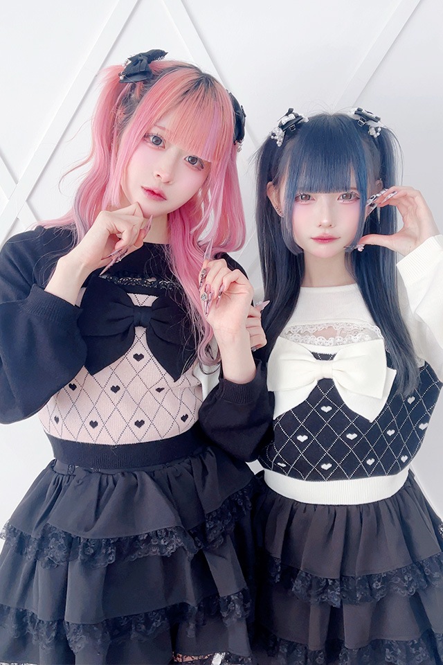 ��Princess Melody�۶������ϡ������˥åȥץ륪���С� - PNK/�֥�å� size-F