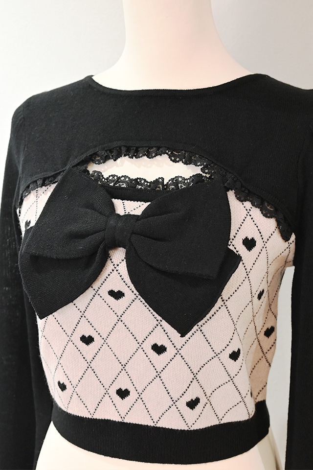 ��Princess Melody�۶������ϡ������˥åȥץ륪���С� - PNK/�֥�å� size-F