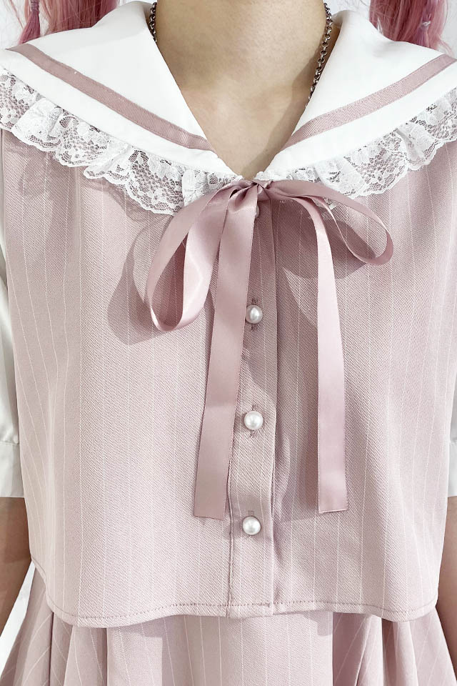 Ma Rs セットアップ風セーラーワンピース ピンク Size F Ma Rs All Item ワンピース ミニ Ma Rs Webstore By Lilimpark