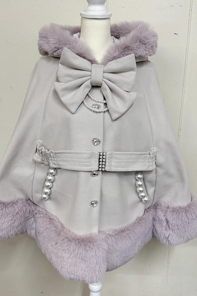 mars Princess melody ベルト付きケープコート ピンク MA*RS マーズ ベルト付きケープコート ピンク