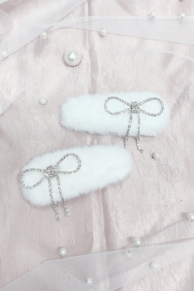 ��Princess Melody�ۥӥ��塼��ܥ�ե�������å�2��SET - �ۥ磻�� size-F