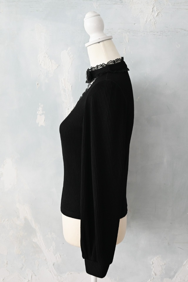 MA*RS】クロスZIPテレコトップス - ブラック size-F | 地雷系・量産型