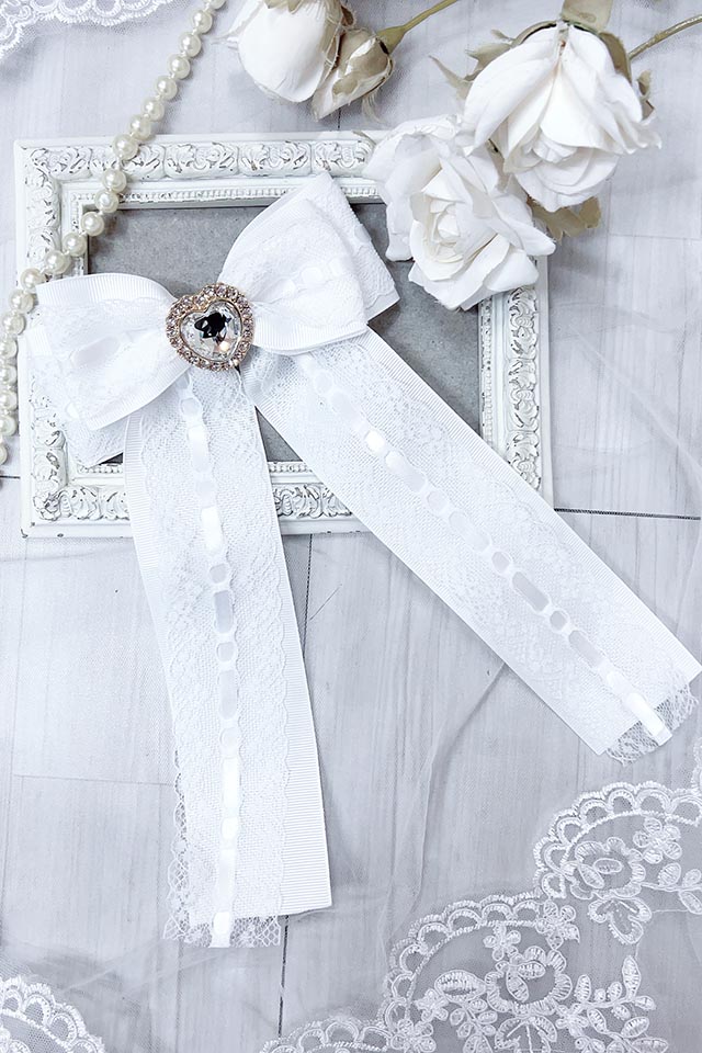 ��Princess Melody�ۥ�����ϡ��ȥӥ��塼���ҥ졼���Ťͥ���å� - �ۥ磻�� size-F