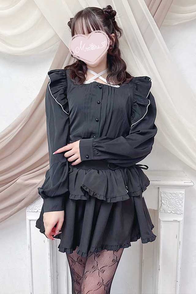 新品タグ付きローズティアラ22fabricバックリボンブラウスユキエモン 22fabric】ギンガムチェックブラウス（82033505