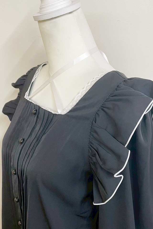 MA*RSۥƥܥդե֥饦 - BLK/ۥ磻 size-F