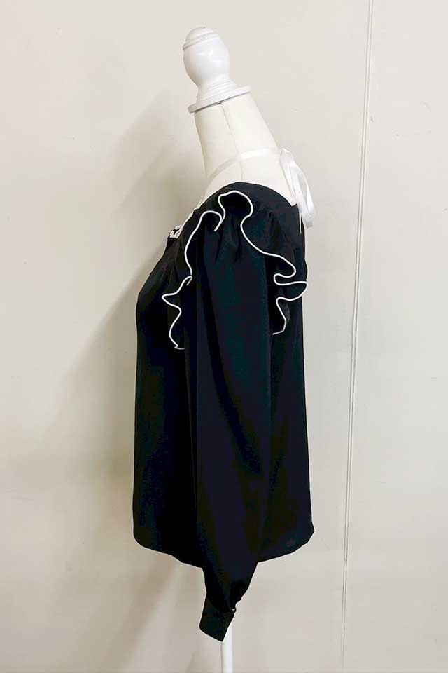 MA*RSۥƥܥդե֥饦 - BLK/ۥ磻 size-F