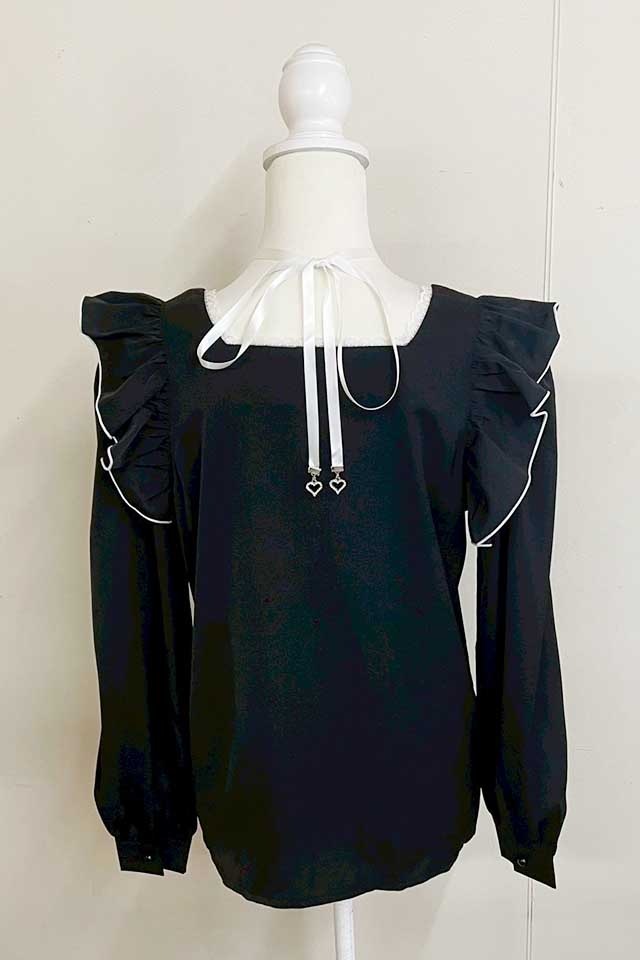 MA*RSۥƥܥդե֥饦 - BLK/ۥ磻 size-F