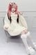 ��Princess Melody�ۥ졼����ܥ��դ��ܥ�塼��ե����ա��ɥ����ץ����� - �ۥ磻�� size-F