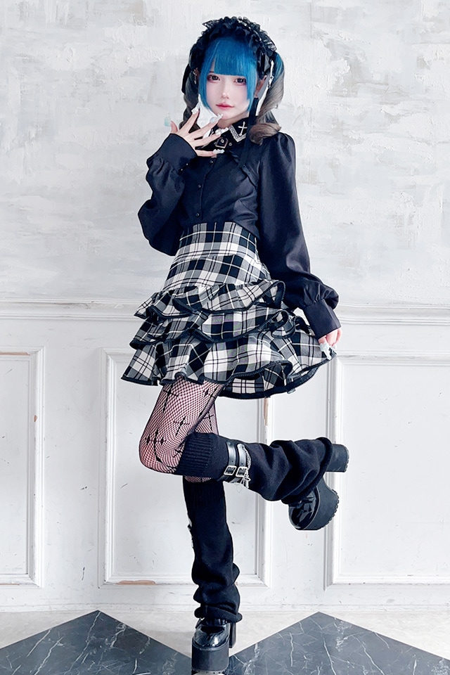 ロラライハリス♡ライトブルーWデニム♡刺繍の丸底巾着バッグ♡ ロラライハリス♡ライトブルーWデニム♡刺繍の丸底巾着バッグ♡