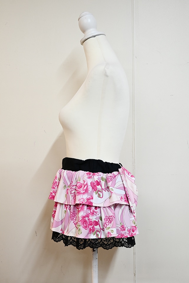 MA*RS】【通販先行販売】幾何学バラ柄スカート - ピンク size-F | 地雷