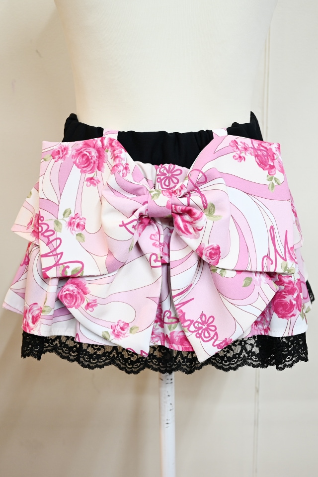 MA*RS】【通販限定販売】幾何学バラ柄スカート - ピンク size-F | 地雷