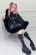 ��Princess Melody�ۥ졼����ܥ��դ��ܥ�塼��ե����ա��ɥ����ץ����� - �֥�å� size-F