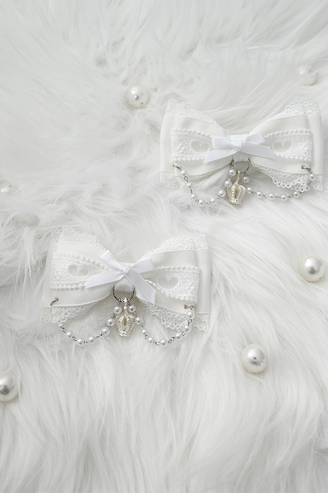 ��Princess Melody�ۥ��饦��ߥϡ��ȥ졼����ܤ󥯥�åס�2��SET - �ۥ磻�� size-F